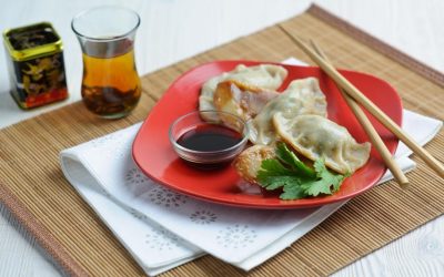 Chinese Pork Potsticker Dumplings