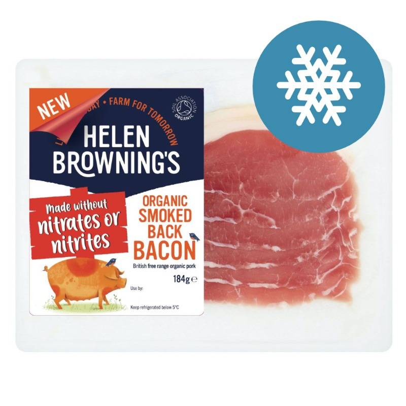 organic smoked back bacon