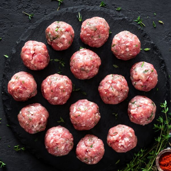 Organic Beef meatballs