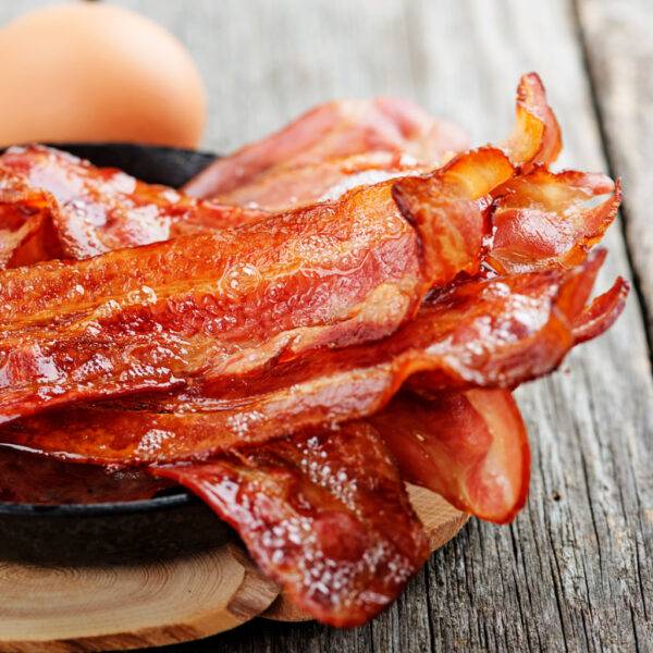 organic smoked streaky bacon