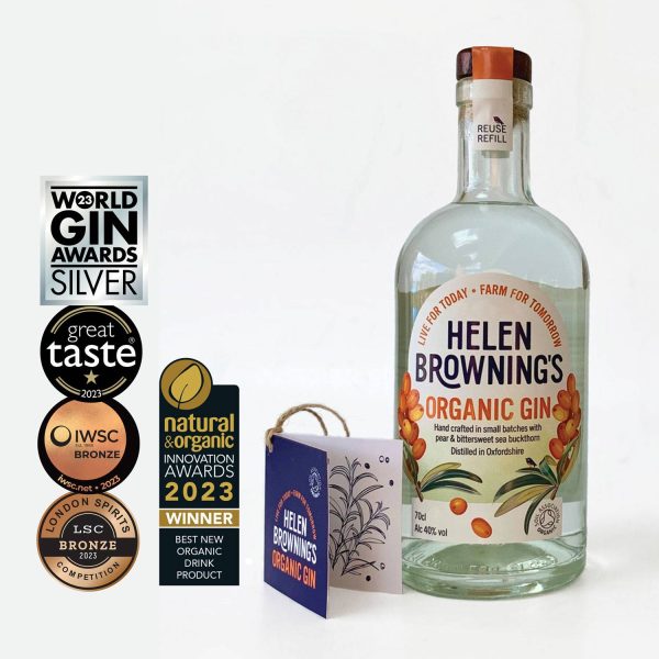 Organic Gin with pear & sea buckthorn (70cl)