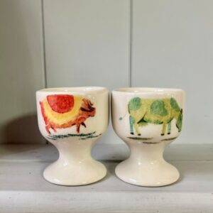 China Egg Cup cow pig
