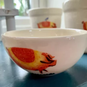 Pig china bowl