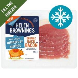 Organic Unsmoked Back Bacon (Frozen)