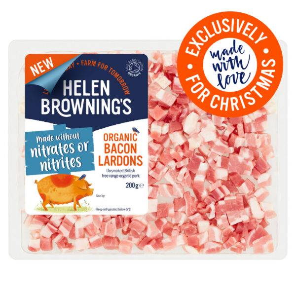 Organic bacon lardons