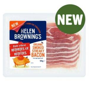 organic smoked streaky bacon