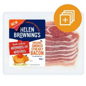 Organic Smoked Streaky Bacon (12 packs)