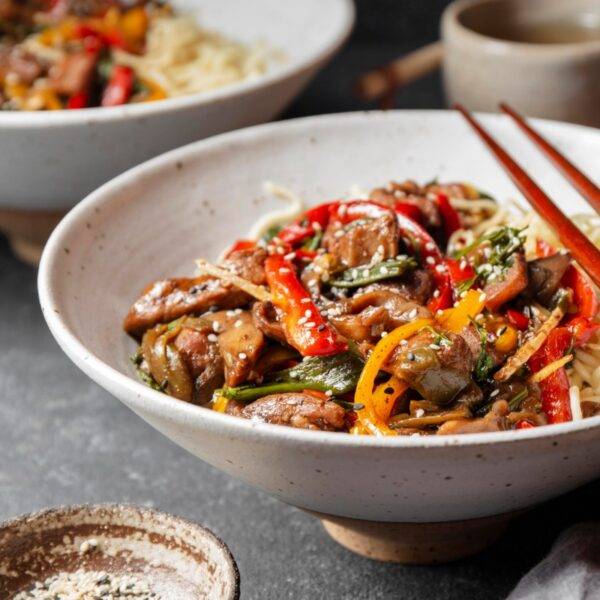 Organic Pork Stir fry
