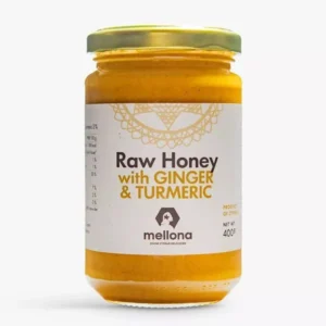 Mellona Raw Honey with Ginger and Turmeric