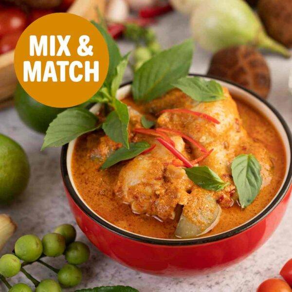 Organic Red Thai Curry Cooking Sauce