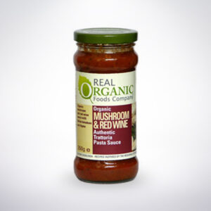 Organic Mushroom & Red Wine Pasta Sauce