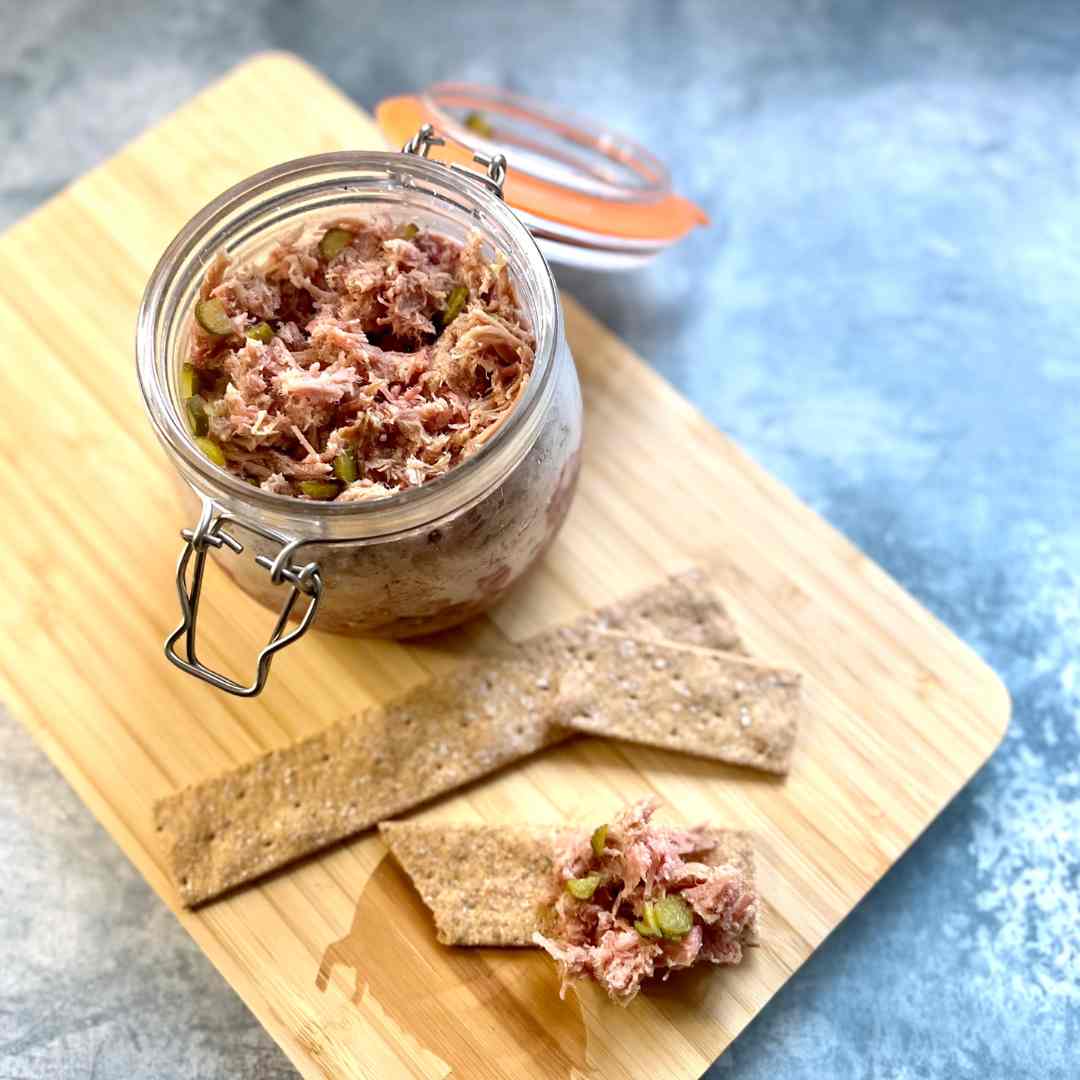 Organic Shredded Ham Verrine
