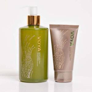 Voya organic hand care gift set