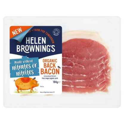 Organic Unsmoked Back Bacon (case)