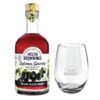 Organic Blackcurrant with Glass Gift Pack