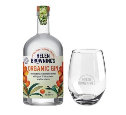 Organic Gin with Glass Gift Pack