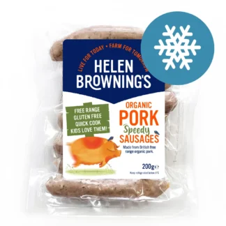 Organic Pork Speedy Sausages