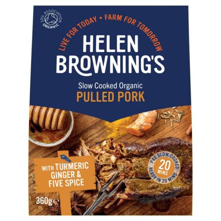 Organic pulled pork turmeric