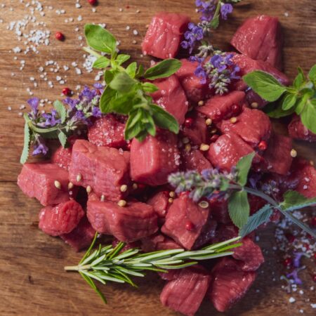 Organic Diced Beef