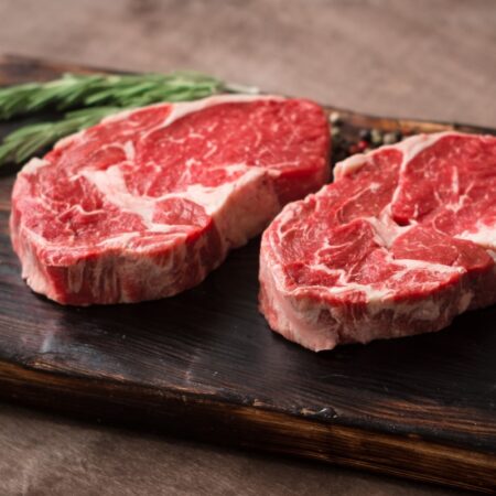Rib-eye steak