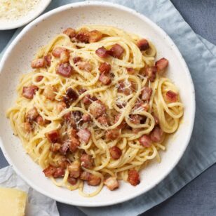 bacon lardons pasta