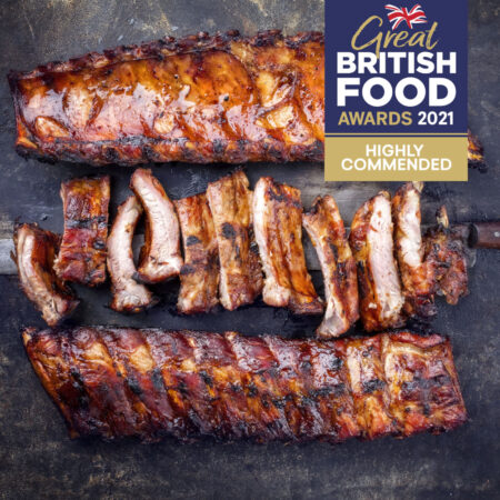 Organic Slow Cooked Salt & Pepper Baby Back Pork Ribs
