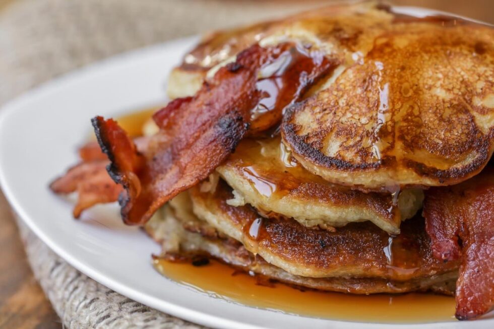 Bacon Pancakes Helen Browning's Organics Bacon Pancakes
