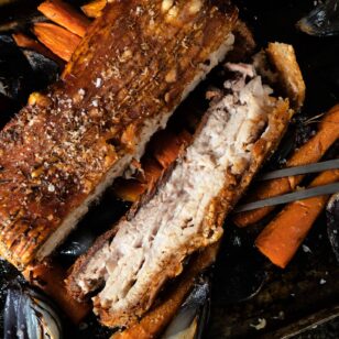 Organic Pork belly Roast