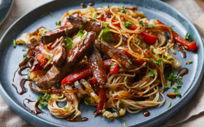 Mary Berry’s beef and pepper stir-fry