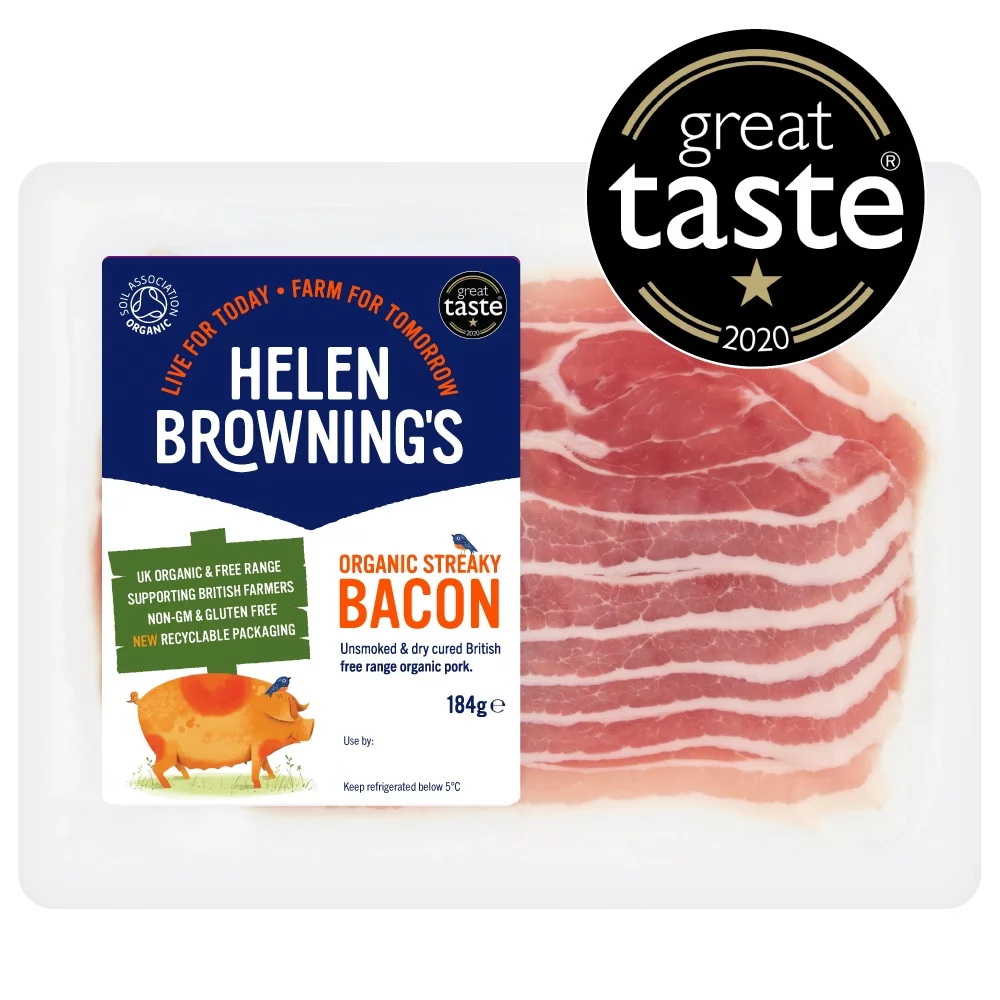 organic streaky bacon