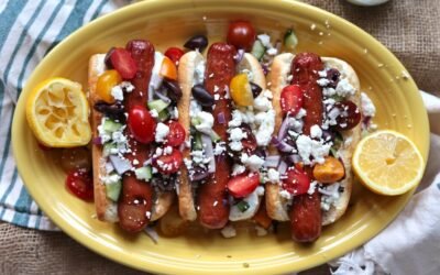 Hot Dogs with NEW fresh toppings
