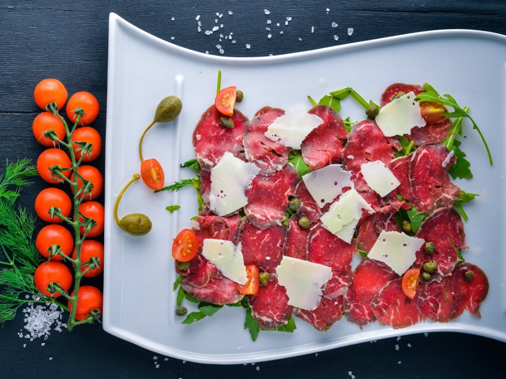 Carpaccio of beef - Helen Browning's Organic