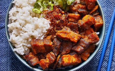 Taiwanese Braised Pork Rice Bowl