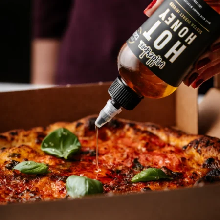 Hot honey with scotch bonnet