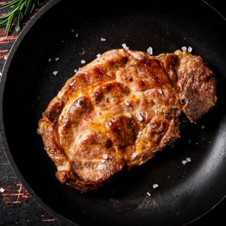 Organic Pork Rib-eye steak