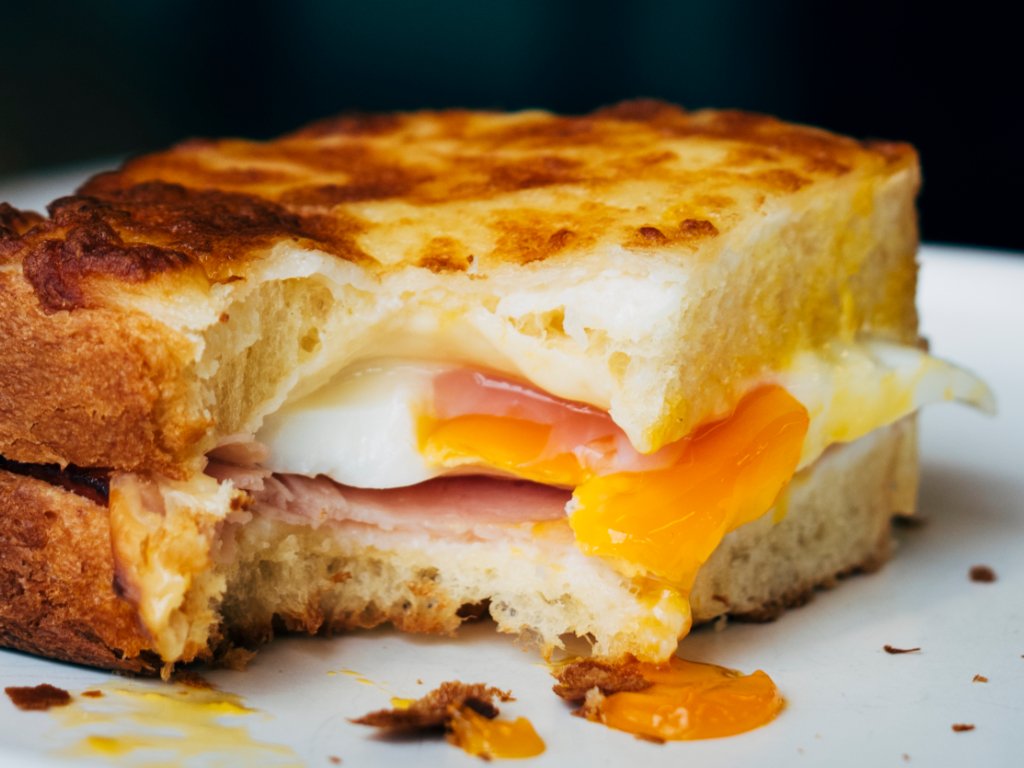 Grilled Cheese Ham Egg Sandwich Helen Browning S Organics Grilled Cheese Ham Egg Sandwich 