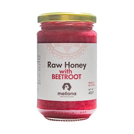 Mellona Raw Honey - Beetroot