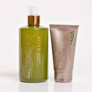 Voya organic hand care gift set