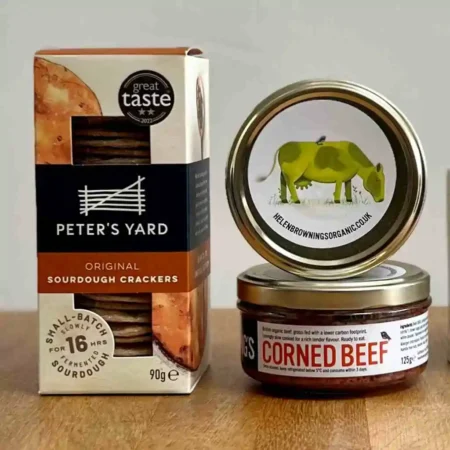 Organic Corned Beef & Crackers Gift Set