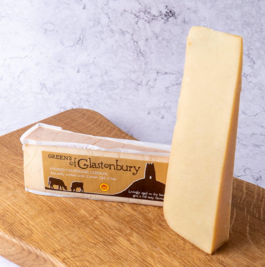 Greens of Glastonbury Organic Smoked Cheddar
