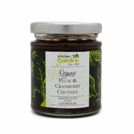 Organic Plum & Cranberry Chutney - 200g